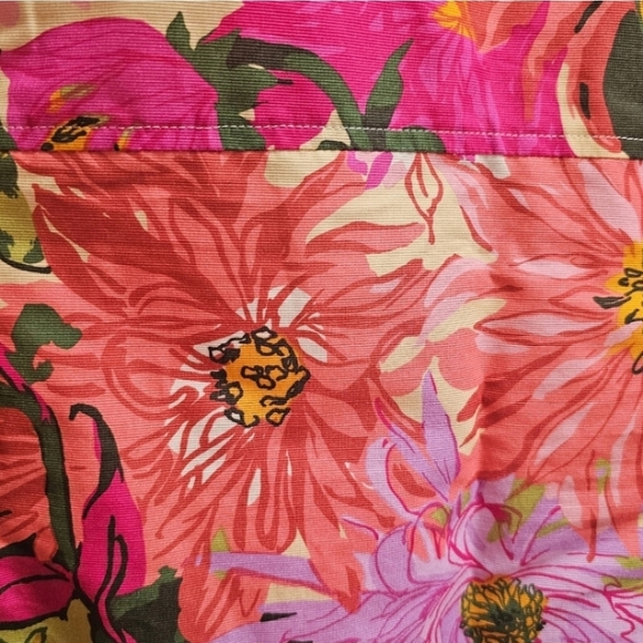 MaxMara Weekend Womens Floral Coccole Dress 16 Pink Coquette Girl Cottagecore - Picture 13 of 16